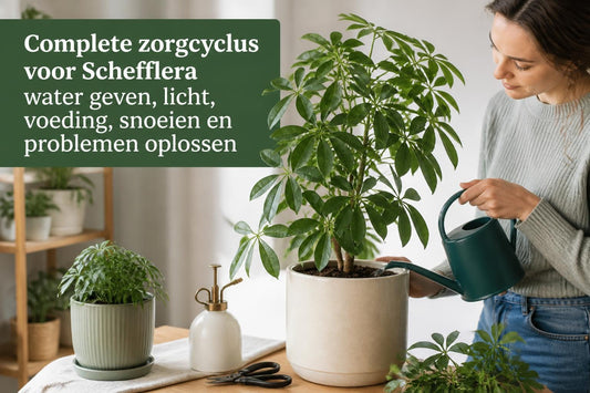 Schefflera verzorgen: Complete gids voor een gezonde plant
