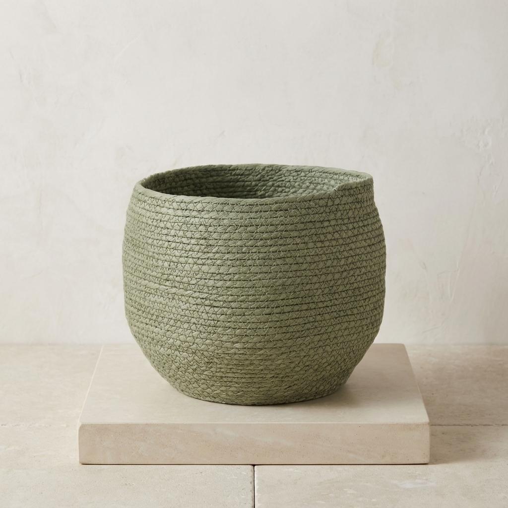 Mand Jorck groen Ø26cm - ↕23cm