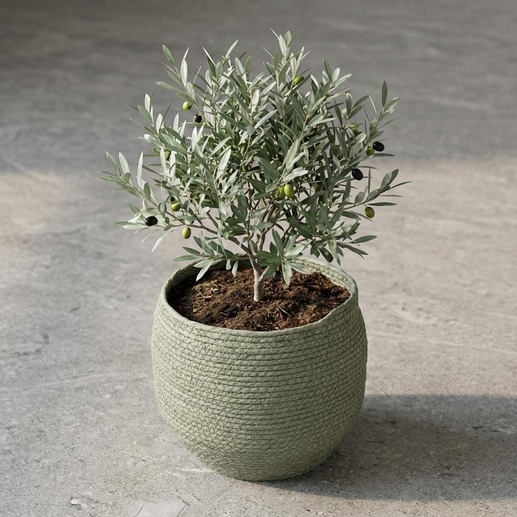 Mand Jorck groen Ø26cm - ↕23cm