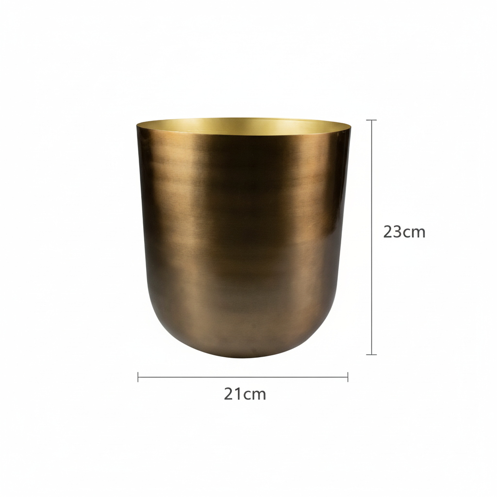 Pot Mayk Gold Ø21cm - ↕23cm